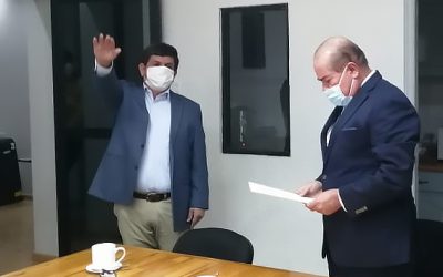 Toma protesta como director ejecutivo de la JMAS Cuauhtémoc Antonio Manuel Delgado