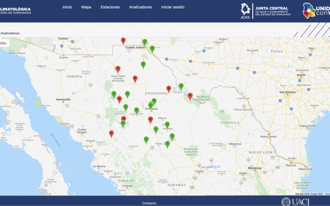 JCAS y UACJ presentan nueva Red Climatológica del estado con 35 estaciones de medición