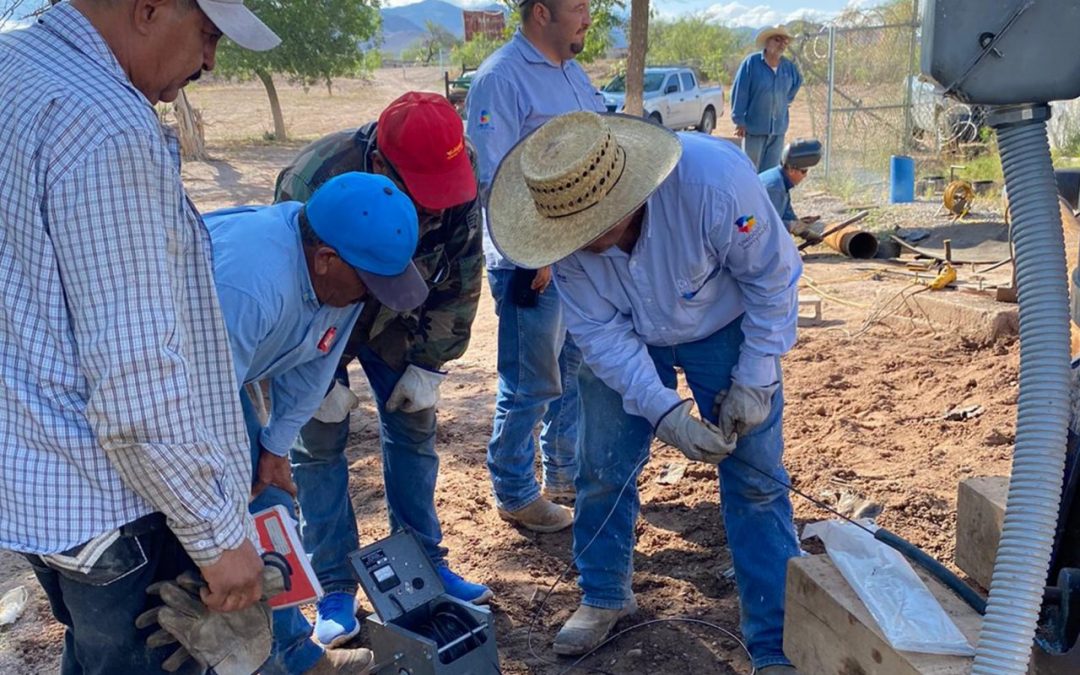 Invierte JMAS de Aldama recursos propios para dotar de más volumen de agua potable a familias