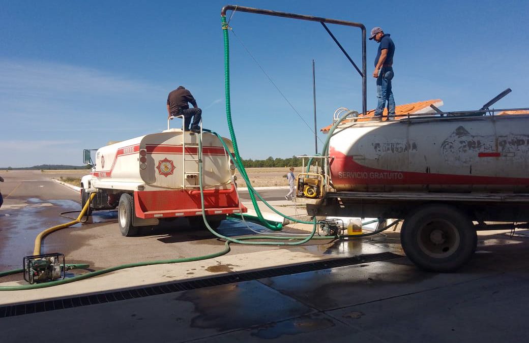 JRAS Creel se suma al combate de incendios en zona serrana