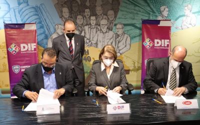 Acuerdan JCAS, DIF Estatal y CMIC estrategia a favor de los grupos vulnerables y de trabajadores de la construcción