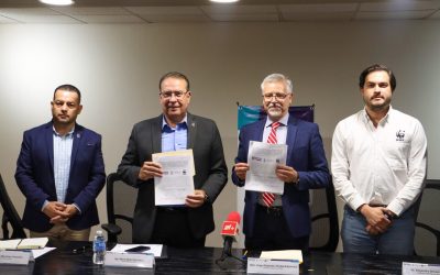 Firman convenio JCAS y WWF para desarrollar estrategias que contribuyan al aprovechamiento racional y uso sustentable del agua