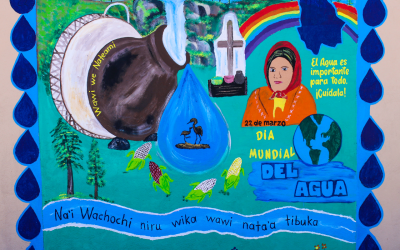 Gana Guachochi Concurso Estatal Escolar 2023 de Murales «ExpresArte por el Agua»