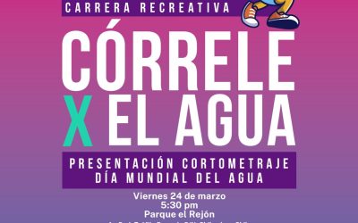 Invita JCAS a la primera edición de la carrera recreativa por el agua y proyección de cortometraje