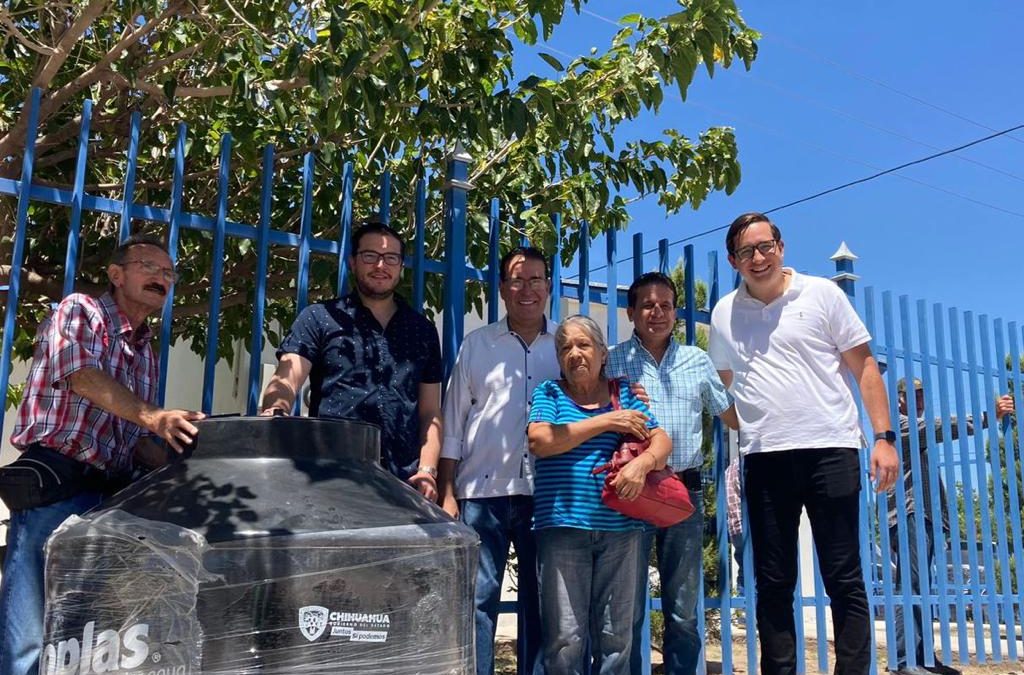 Llega programa “Agua Para Todos” a la colonia Hidalgo en el municipio de Delicias
