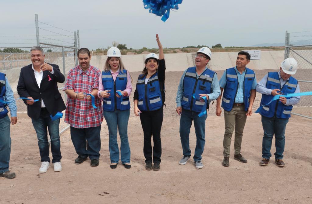 Inaugura JCAS y JMAS Meoqui Planta de Tratamiento de Aguas Residuales “Felipe Ángeles