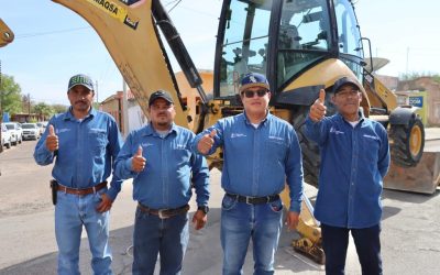 Arranca JCAS y JMAS Saucillo obras de agua potable y alcantarillado