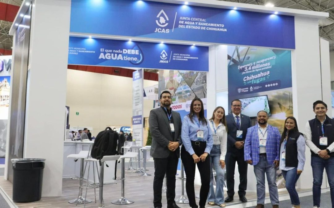 Participa Junta Central de Agua y Saneamiento en la XXXV Convención Anual y Expo ANEAS 2023 en Monterrey, N.L