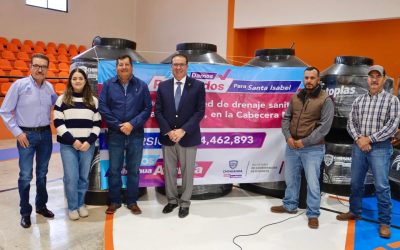 Invierten JCAS y Ayuntamientos más de 6mdp en equipamiento e infraestructura hidráulica para Santa Isabel y Belisario Domínguez 