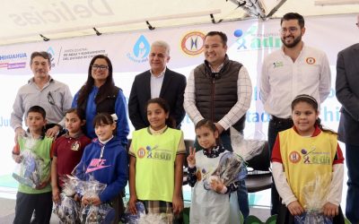 Colaboran JCAS, Casa Club Activo 20-30 y FECHAC para impulsar la Cultura del Agua en la región sur del Estado