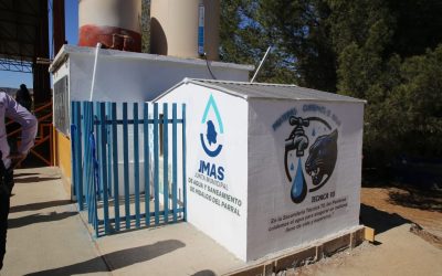 Inauguran JCAS y JMAS Parral Planta de Ósmosis Inversa en la Secundaria Técnica 70