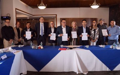 FIRMA DE CONVENIOS DE COSECHAS Y SISTEMAS COLECTIVOS DE AGUA 2025
