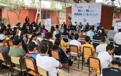 Lleva JCAS el programa estatal “Más y Mejor Agua de Calidad” a  Belisario Domínguez