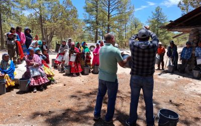 Lleva JCAS filtros y agua potable a la Sierra Tarahumara