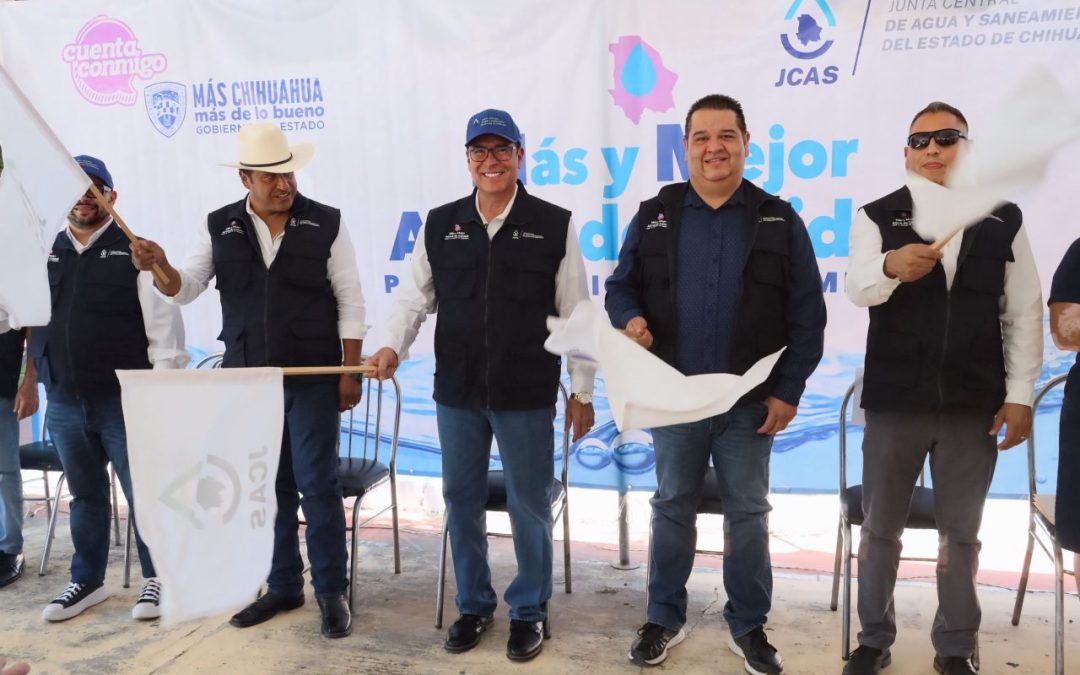 Firman JCAS y Municipio de Jiménez convenio en beneficio de más de 2 mil habitantes