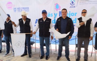 Firman JCAS y Municipio de Jiménez convenio en beneficio de más de 2 mil habitantes