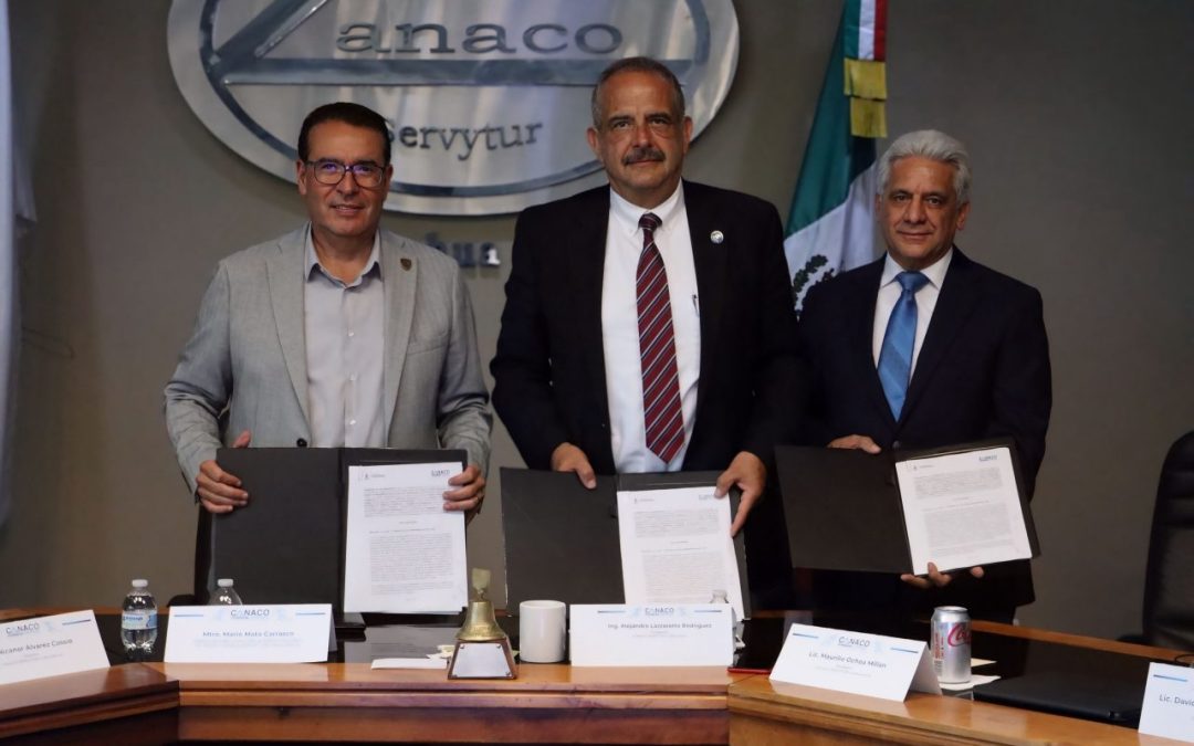 JCAS y CANACO firman convenio para promover la Cultura del Agua en Chihuahua