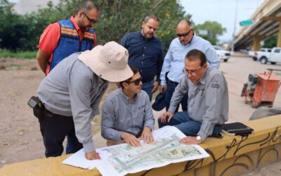 Supervisa JCAS segunda etapa de rehabilitación del colector Fonapo en Delicias