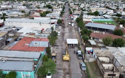 Arranca Gobierno del Estado en Delicias obra de rehabilitación del Subcolector Poniente