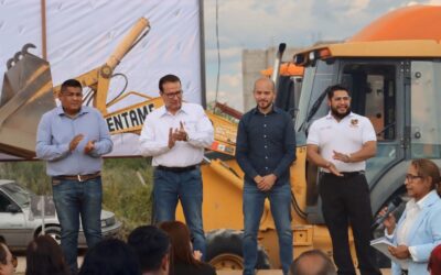 Inician JCAS y JMAS Jiménez construcción de red de agua potable y alcantarillado