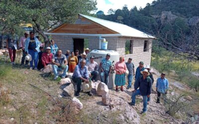 Beneficia JCAS a más de mil personas con cosechas de agua en la Sierra