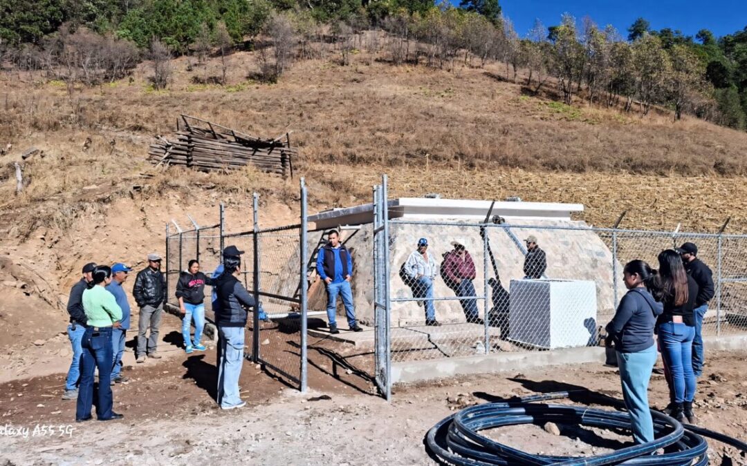 Entrega JCAS dos sistemas integrales de agua potable en Guachochi y Guadalupe y Calvo