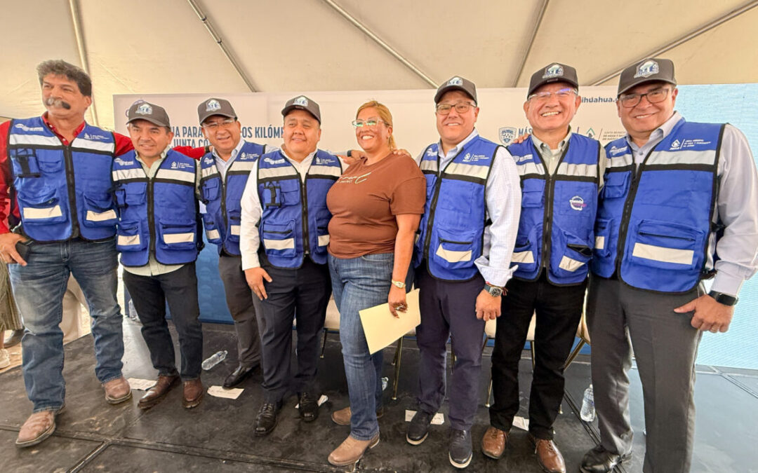 Inician JCAS y JMAS Juárez programa “Agua para Todos, la Junta Contigo” en la zonade Los Kilómetros