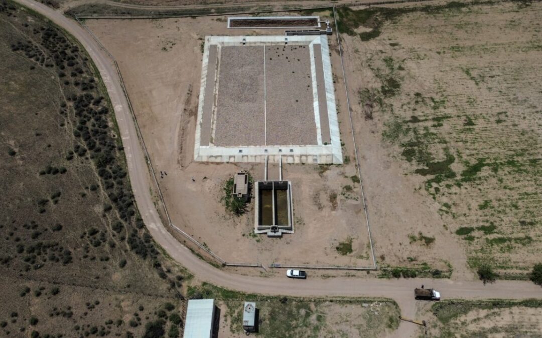 Entrega JCAS sistema lagunar de oxidación en San Francisco de Borja