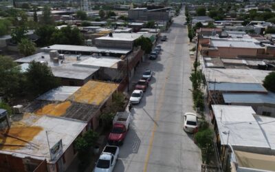 Entregan JCAS y Municipio de Meoqui rehabilitación integral de la calle Pascual Orozco