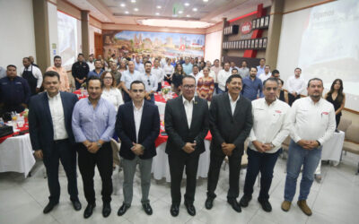 Se reúne titular de la JCAS con CMIC Chihuahua