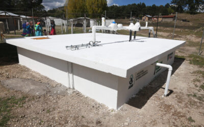 Entregan JCAS y COFAM sistema colectivo de agua potable en Guachochi